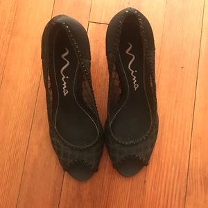 Nina Black Dress Shoes